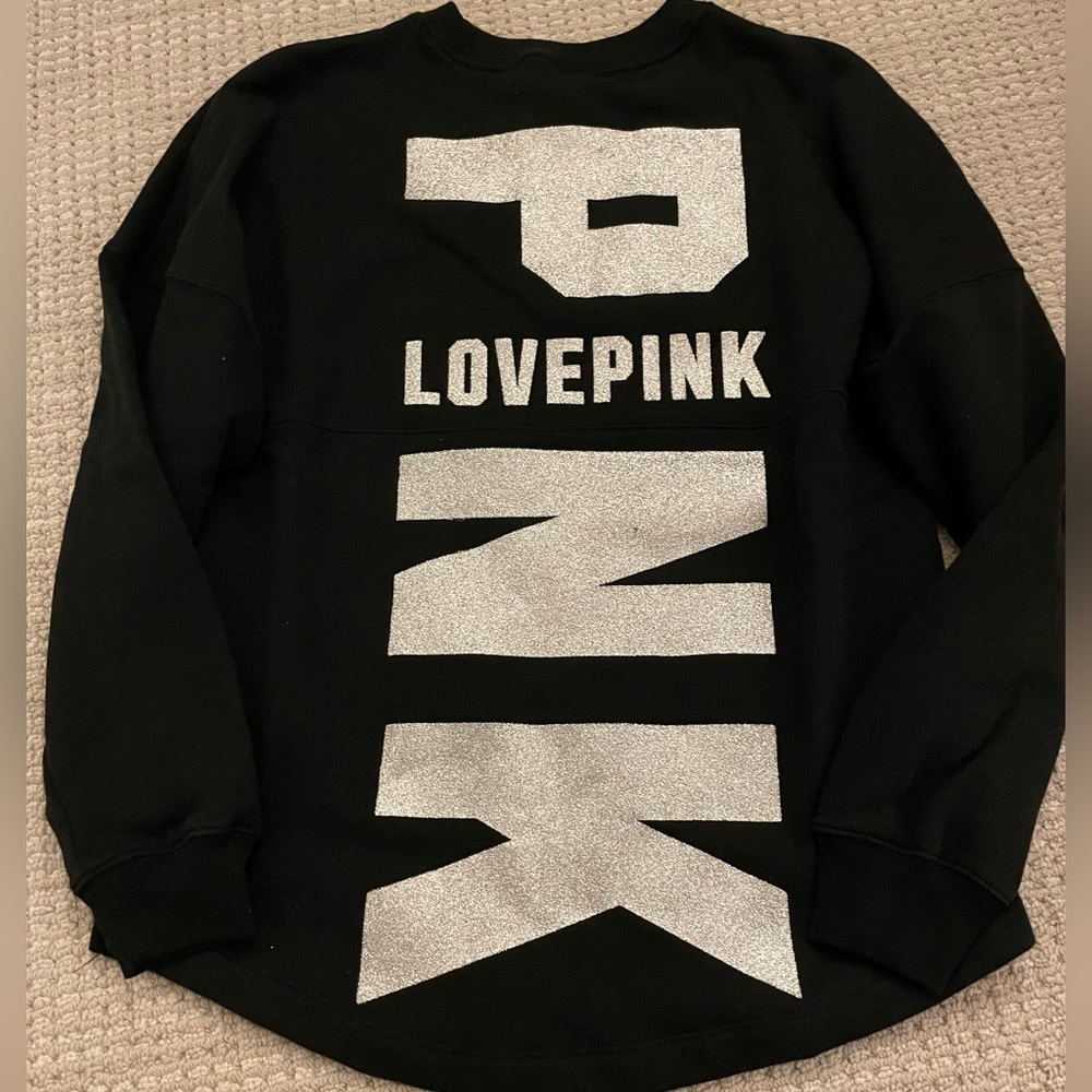 PINK by Victoria’s Secret Black Crewneck